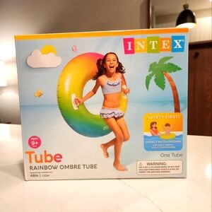 48" Rainbow Ombre Pool Tube!